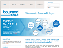 Tablet Screenshot of bowmed.com